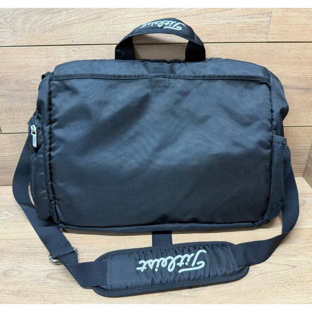 Titleist Messenger Bag NWT Black/Gray Hanjin Logo Golf MSG05-3